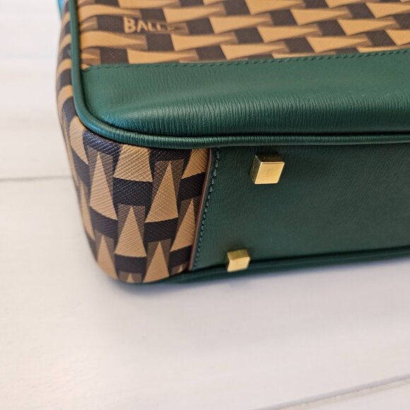 Bally Pennant TPU and Leather Briefcase - Picture 7 of 14